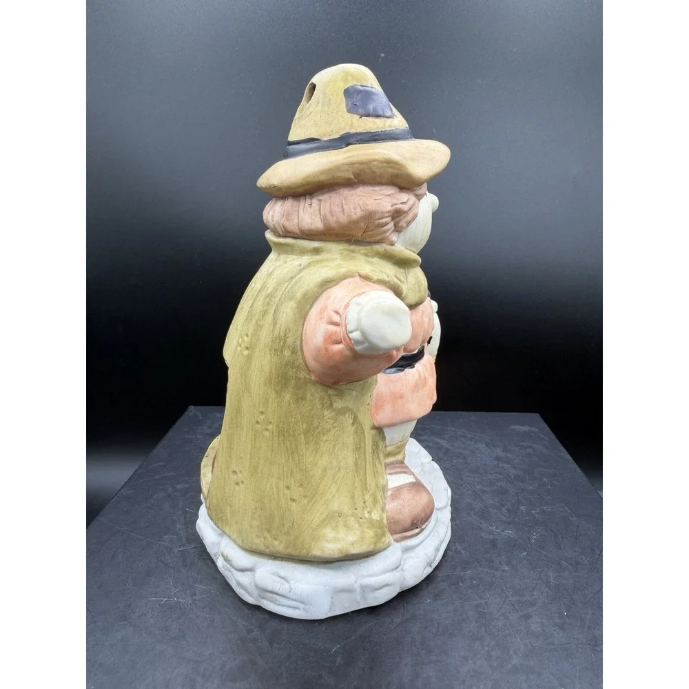 🎃 OCI Omnibus Scarecrow Votive Candle Holder – Vintage – UC ✨